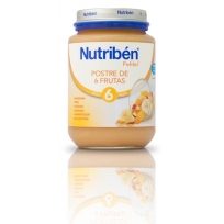 NUTRIBEN POSTRE DE 6 FRUTAS...