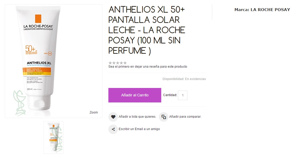 Anthelios XL 50